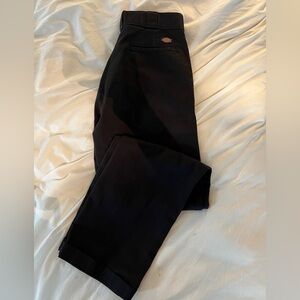 Dickies Black Chinos Classic and Durable